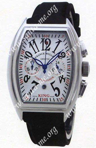 Franck Muller King Conquistador Chronograph Large Mens Wristwatch 8005 K CC-2