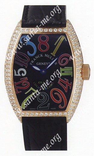 Franck Muller Cintree Curvex Crazy Hours Extra-Large Mens Wristwatch 8880 CH COL DRM O-6