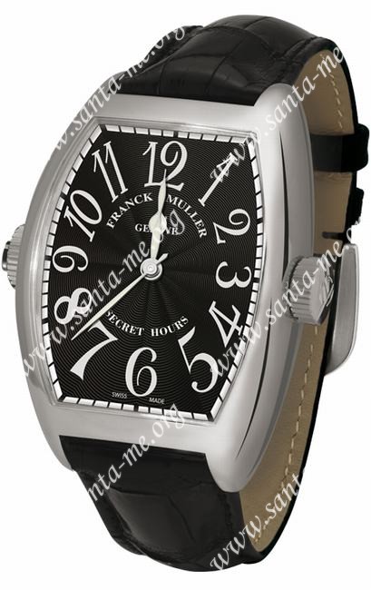 Franck Muller Secret Hours 1 Large Mens Wristwatch 8880 SE H1