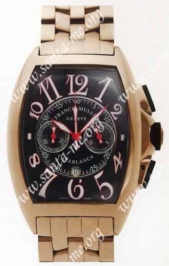 Franck Muller Casablanca Large Mens Wristwatch 8885 C CC DT NR RED-2