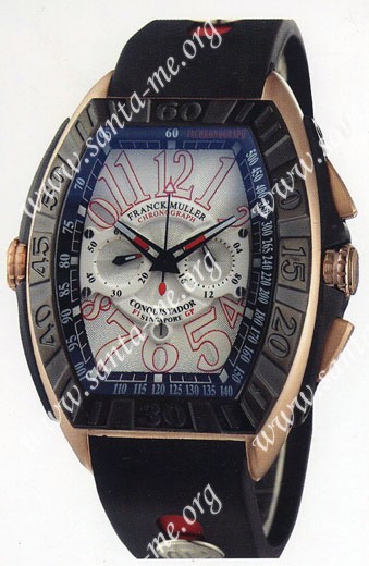 Franck Muller Conquistador Grand Prix Large Mens Wristwatch 8900 CC GP-1