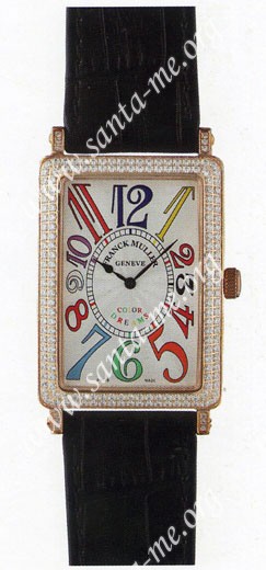 Franck Muller Ladies Small Long Island Small Ladies Wristwatch 902 QZ COL DRM-1