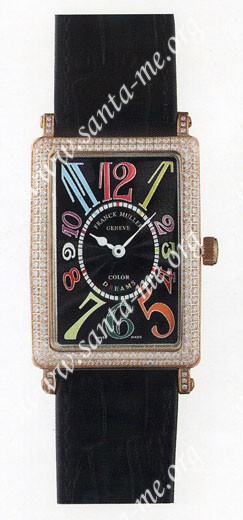Franck Muller Ladies Small Long Island Small Ladies Wristwatch 902 QZ COL DRM-2