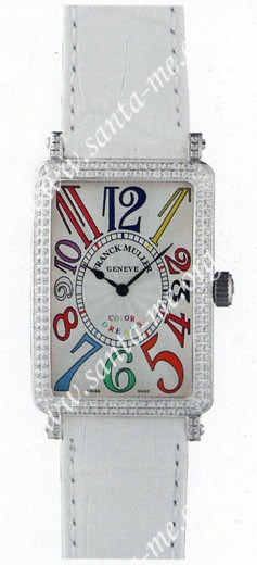 Franck Muller Ladies Small Long Island Small Ladies Wristwatch 902 QZ COL DRM-3
