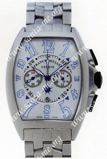 Franck Muller Mariner Chronograph Extra-Large Mens Wristwatch 9080 CC AT MAR-10