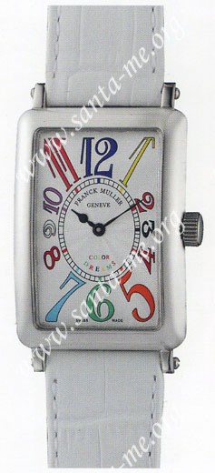 Franck Muller Ladies Medium Long Island Midsize Ladies Wristwatch 952 QZ COL DRM-5