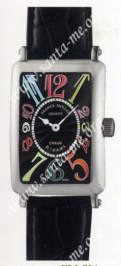 Franck Muller Ladies Medium Long Island Midsize Ladies Wristwatch 952 QZ COL DRM-6