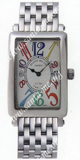 Franck Muller Ladies Medium Long Island Midsize Ladies Wristwatch 952 QZ COL DRM O-7