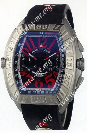 Franck Muller Conquistador Grand Prix Extra-Large Mens Wristwatch 9900 CC GP-5