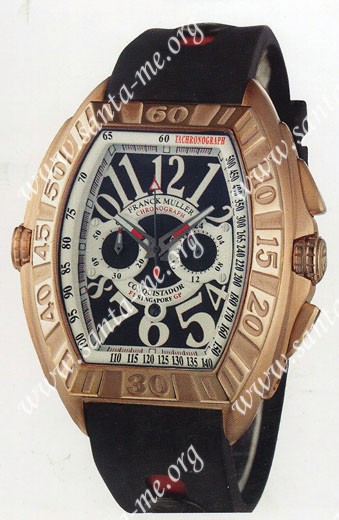 Franck Muller Conquistador Grand Prix Extra-Large Mens Wristwatch 9900 CC GP-8