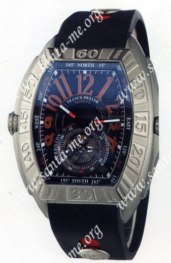 Franck Muller Conquistador Grand Prix Extra-Large Mens Wristwatch 9900 T GP-2