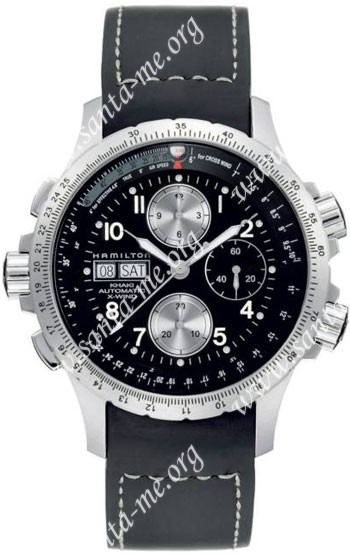 Hamilton Khaki X-Wind Automatic Mens Wristwatch H77616333