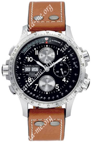 Hamilton Khaki X-Wind Automatic Mens Wristwatch H77616533