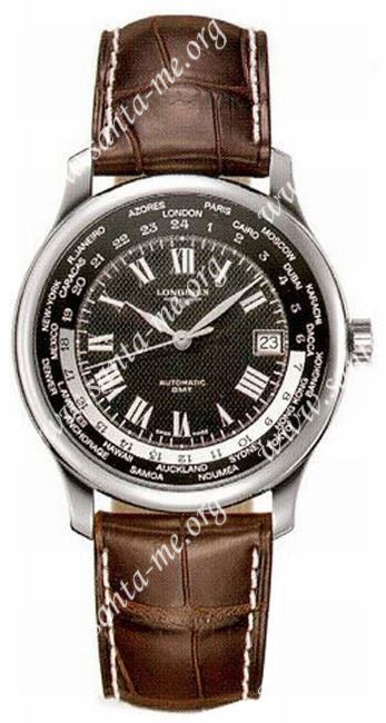 Longines Master Collection GMT Mens Wristwatch L2.631.4.51.2