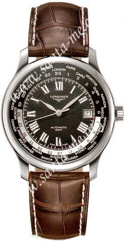 Longines Master Collection GMT Mens Wristwatch L2.631.4.51.5