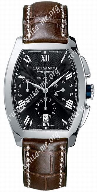 Longines Evidenza Chronograph Mens Wristwatch L2.643.4.51.4