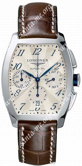 Longines Evidenza Chronograph Mens Wristwatch L2.643.4.73.9