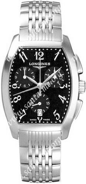 Longines Evidenza Chronograph Mens Wristwatch L2.656.4.53.6