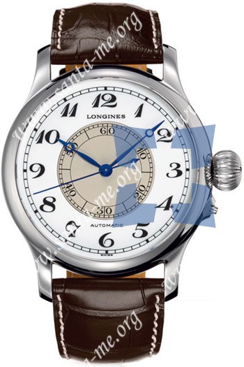 Longines Weems Second-Setting Mens Wristwatch L2.713.4.13.0