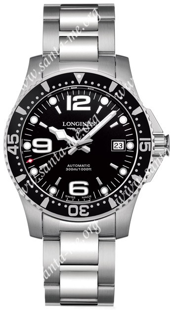 Longines Hydro Conquest Mens Wristwatch L3.641.4.56.6