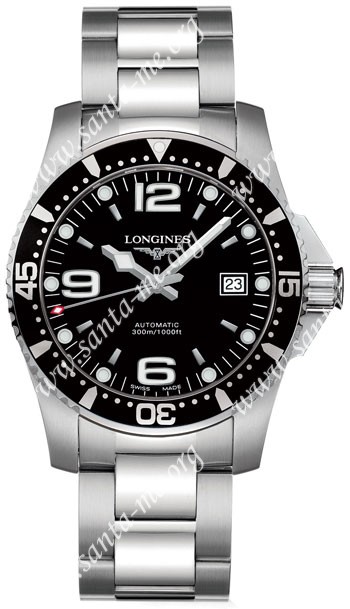 Longines Hydro Conquest Mens Wristwatch L3.642.4.56.6