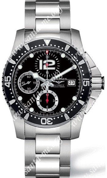 Longines Hydro Conquest Mens Wristwatch L3.644.4.56.6