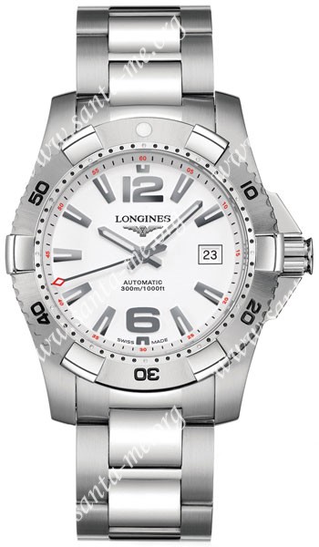 Longines Hydro Conquest Mens Wristwatch L3.649.4.16.6