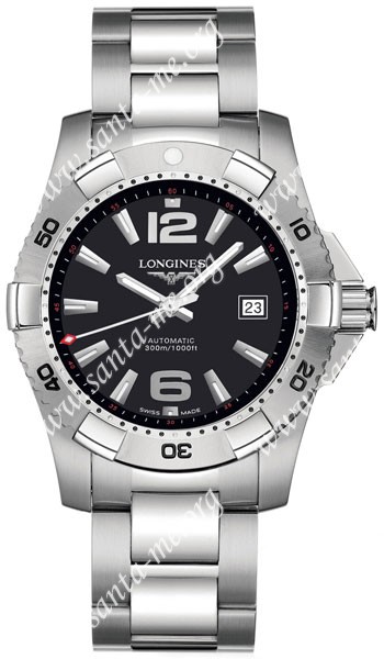 Longines Hydro Conquest Mens Wristwatch L3.649.4.56.6