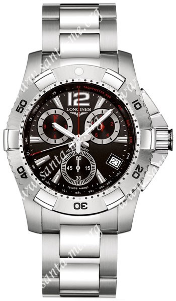 Longines Hydro Conquest Quartz Mens Wristwatch L3.650.4.56.6