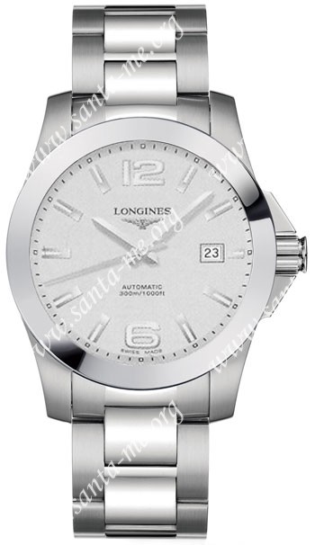 Longines Conquest Mens Wristwatch L3.658.4.76.6
