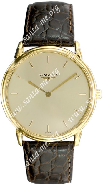 Longines Classic Mens Wristwatch L4.676.2.32.2
