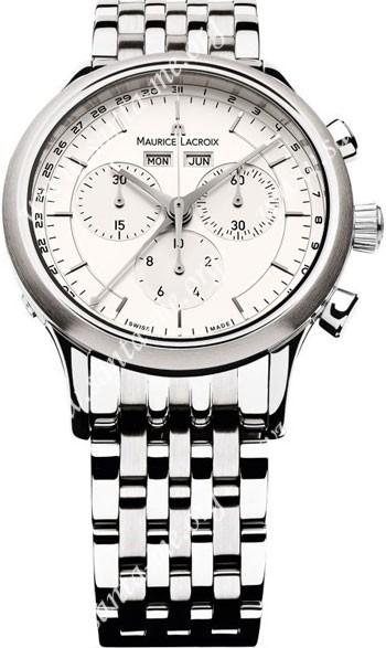 Maurice Lacroix Les Classiques Quartz Mens Wristwatch LC1008-SS002-130