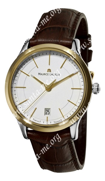 Maurice Lacroix Les Classiques Quartz Mens Wristwatch LC1117-PVY11-130