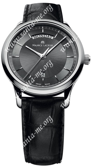 Maurice Lacroix Les Classiques Day Date Mens Wristwatch LC1227-SS001-330