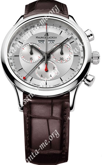 Maurice Lacroix Les Classiques Chronographe Automatique Mens Wristwatch LC1228-SS001-131