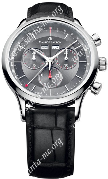 Maurice Lacroix Les Classiques Chronographe Automatique Mens Wristwatch LC1228-SS001-330