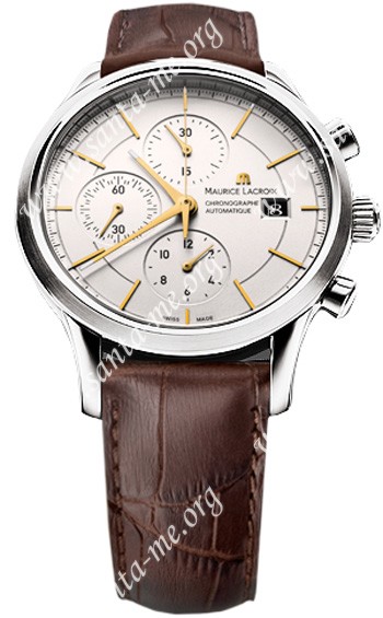 Maurice Lacroix Les Classiques Chronographe Automatique Mens Wristwatch LC6058-SS001-131