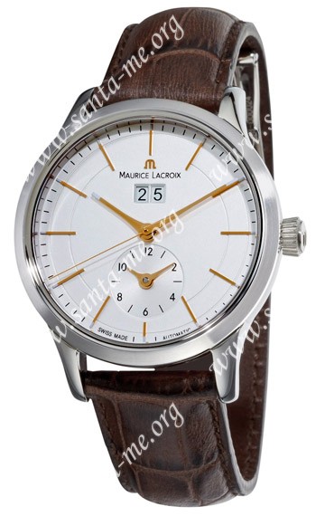 Maurice Lacroix Les Classiques Grande Date GMT Mens Wristwatch LC6088-SS001-130