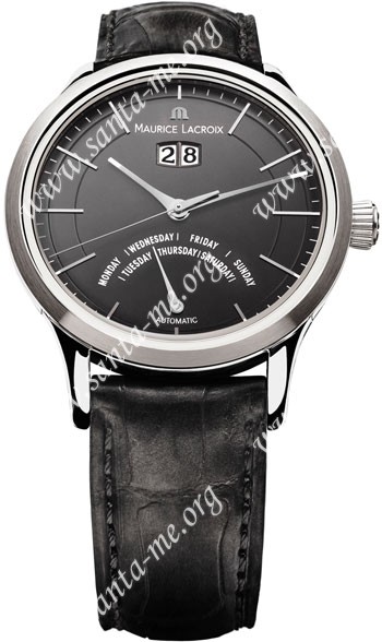 Maurice Lacroix Les Classiques Jours Retrograde  Mens Wristwatch LC6358-SS001-33E