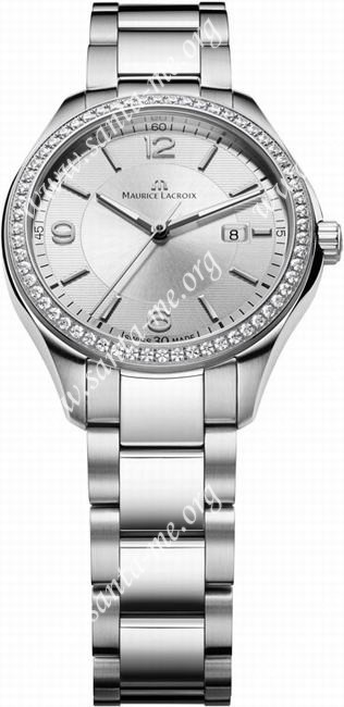Maurice Lacroix Miros Date Ladies Wristwatch MI1014-SD502-130