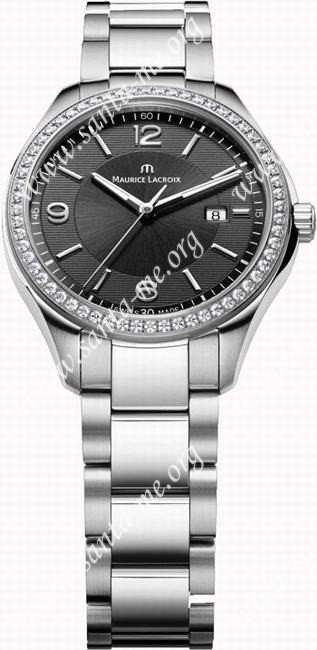 Maurice Lacroix Miros Date Ladies Wristwatch MI1014-SD502-330