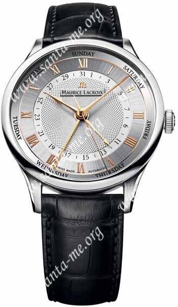 Maurice Lacroix Masterpiece Cinq Aiguilles Mens Wristwatch MP6507-SS001-111