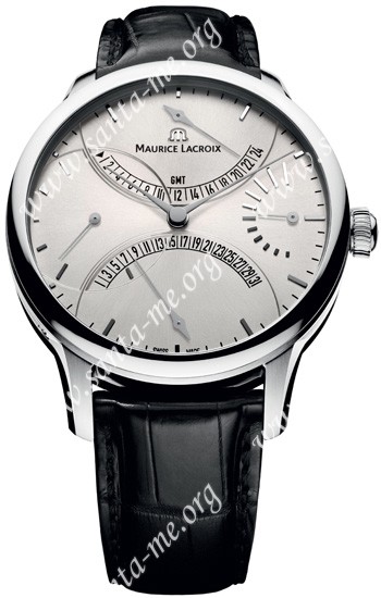Maurice Lacroix Masterpiece Double Retrograde Mens Wristwatch MP6518-SS001-130