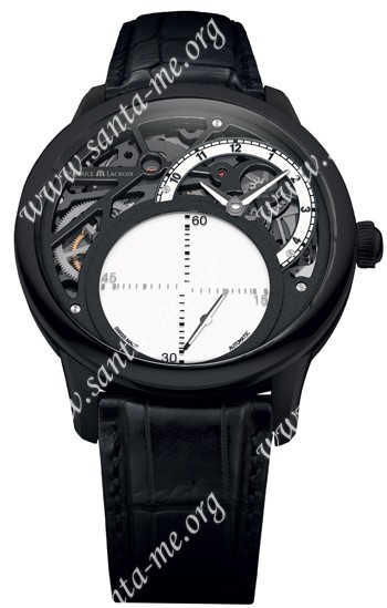 Maurice Lacroix Masterpiece Seconde Mysterieuse Mens Wristwatch MP6558-PVB01-090
