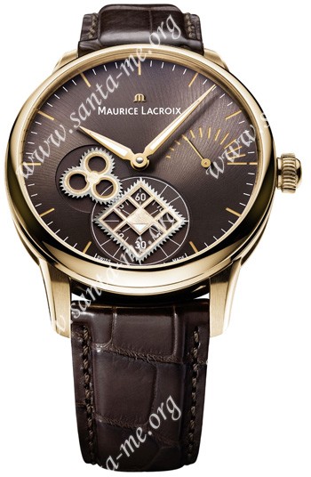 Maurice Lacroix Masterpiece Roue Carree Seconde Mens Wristwatch MP7158-PG101-700