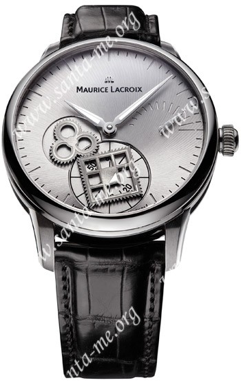Maurice Lacroix Masterpiece Roue Carree Seconde Mens Wristwatch MP7158-SS001-901