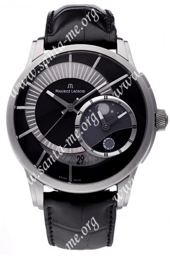 Maurice Lacroix Pontos Decentrique GMT Limtied Edition Mens Wristwatch PT6108-TT031-391