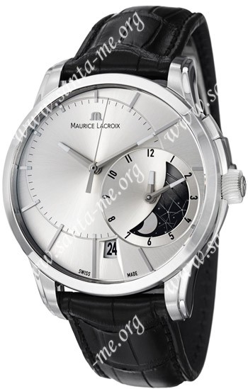 Maurice Lacroix Pontos Decentrique GMT Mens Wristwatch PT6118-SS001-131