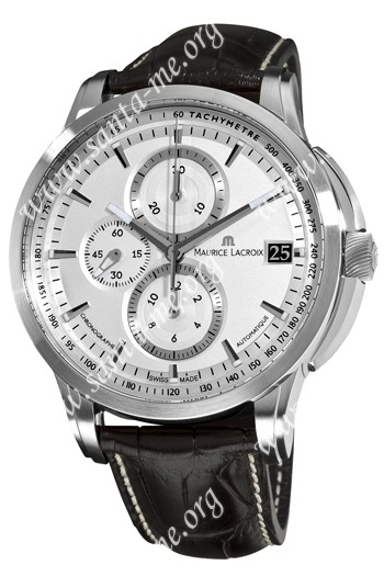 Maurice Lacroix Pontos Chronograph Valgranges Mens Wristwatch PT6128-SS001-130