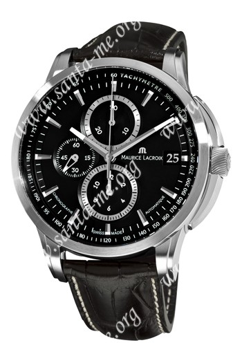 Maurice Lacroix Pontos Chronograph Valgranges Mens Wristwatch PT6128-SS001-330